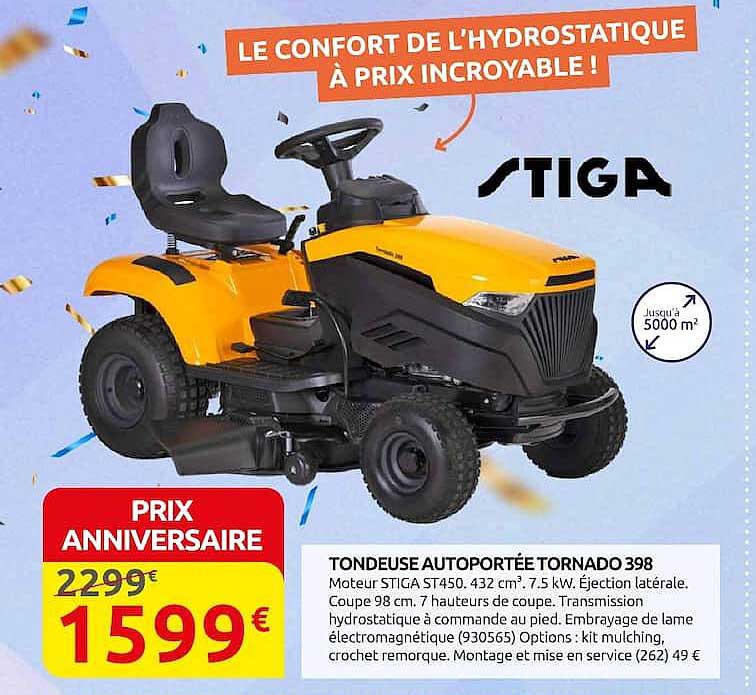 LE CONFORT DE L'HYDROSTATIQUE À PRIX INCROYABLE !