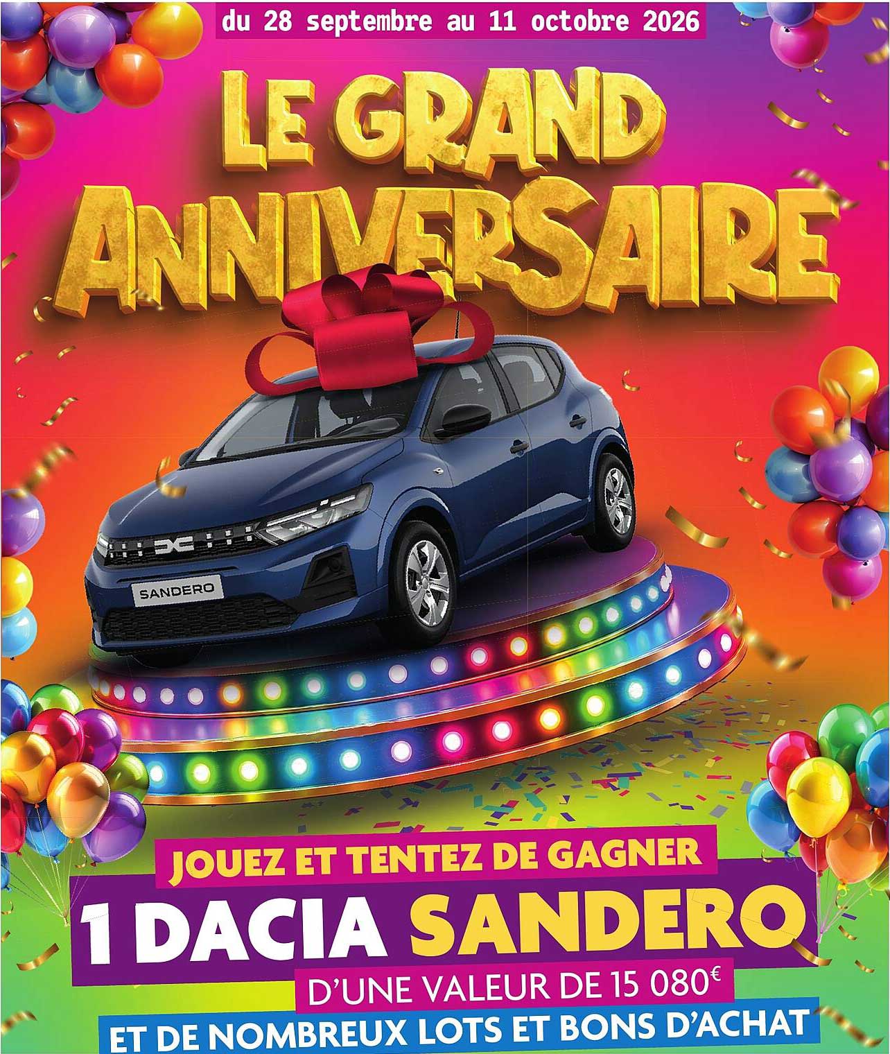 LE GRAND ANNIVERSAIRE
