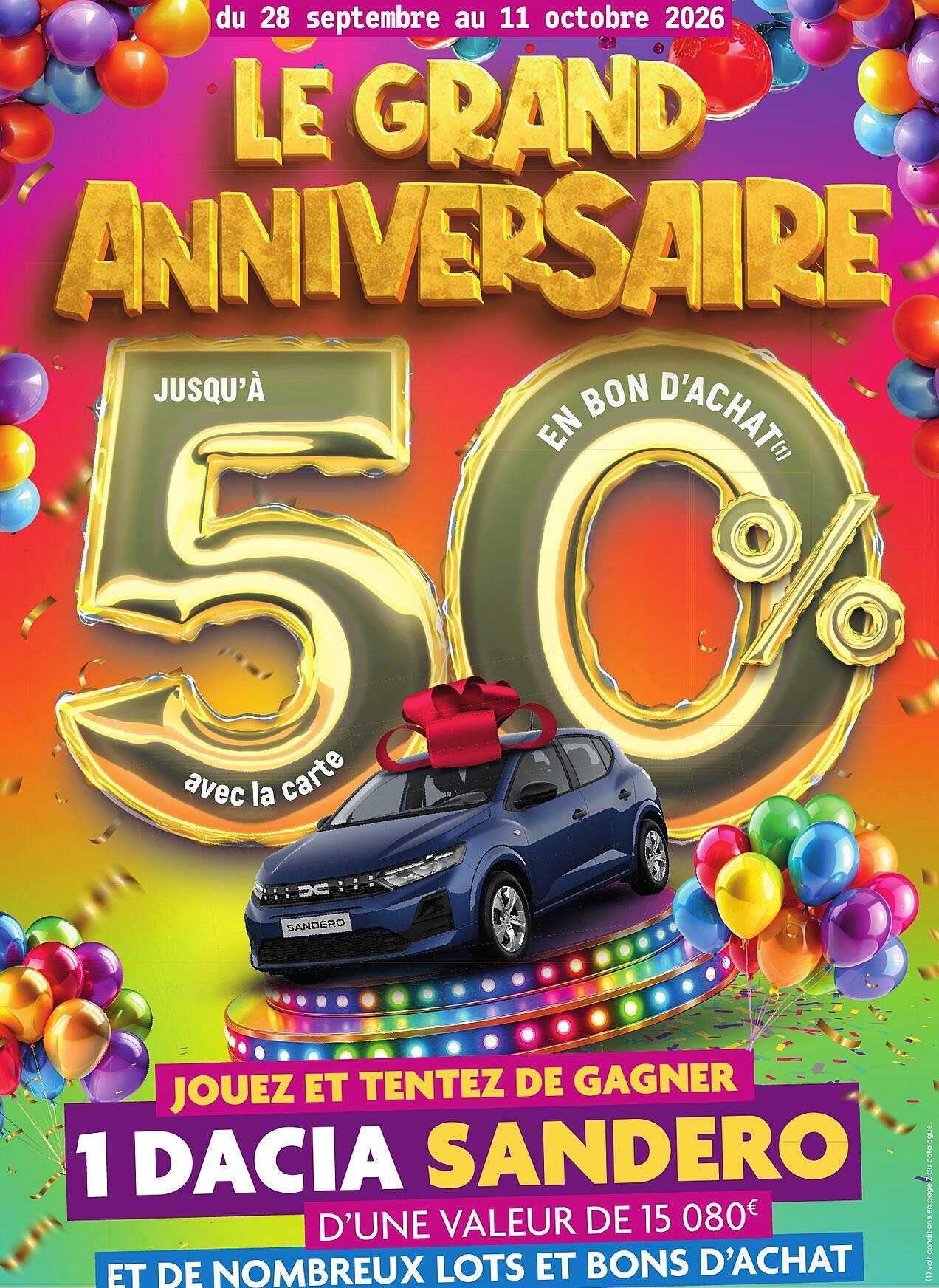 LE GRAND ANNIVERSAIRE