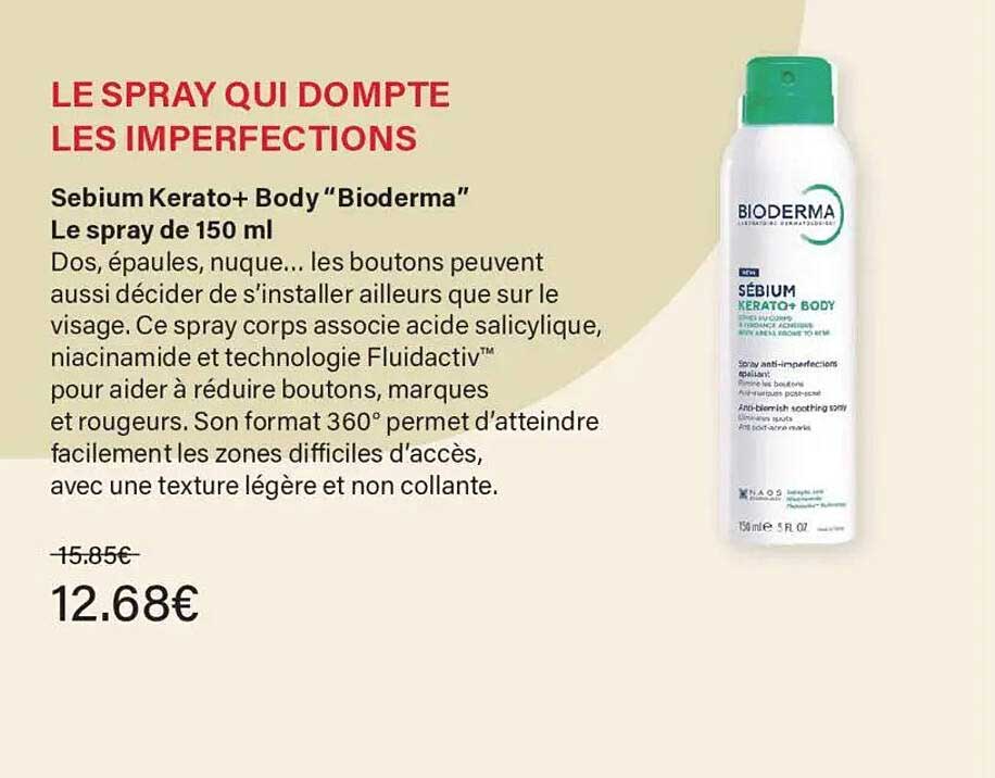 LE SPRAY QUI DOMPTE LES IMPERFECTIONS