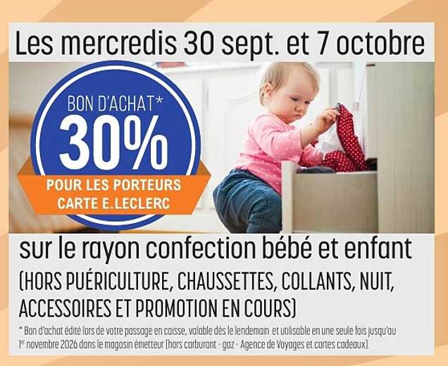 Les mercredis 30 sept. et 7 octobre