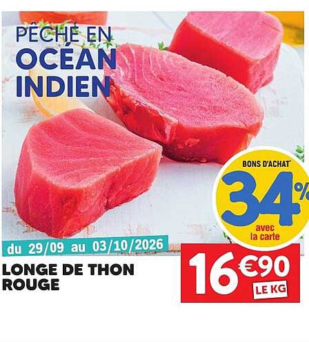 LONGE DE THON ROUGE