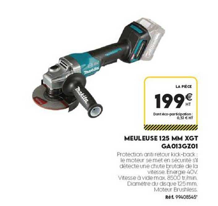 MEULEUSE 125 MM XGT GA013GZOI