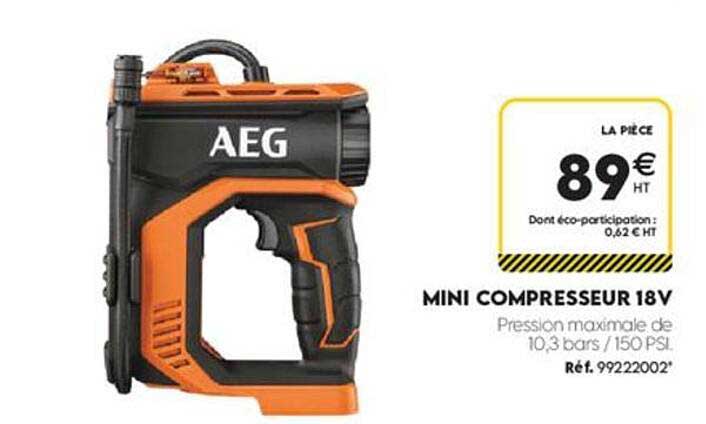 MINI COMPRESSEUR 18V
