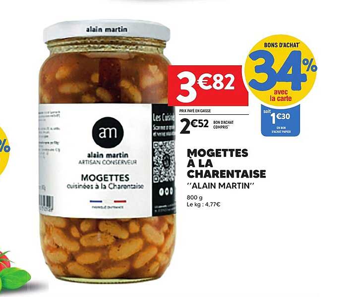 MOGEttes A LA CHARENTAISE “ALAIN MARTIN”