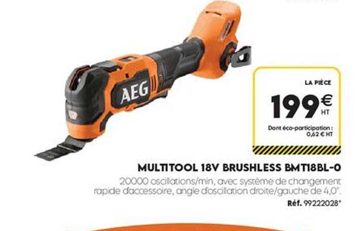 MULTITOOL 18V BRUSHLESS BMT18BL-0