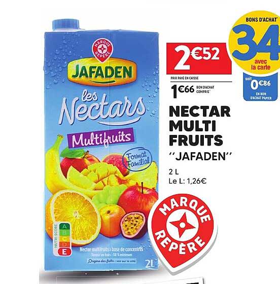 NECTAR MULTI FRUITS "JAFADEN"
