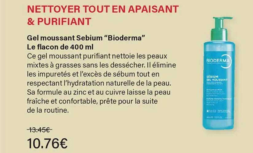 NETTOYER TOUT EN APAISANT & PURIFIANT