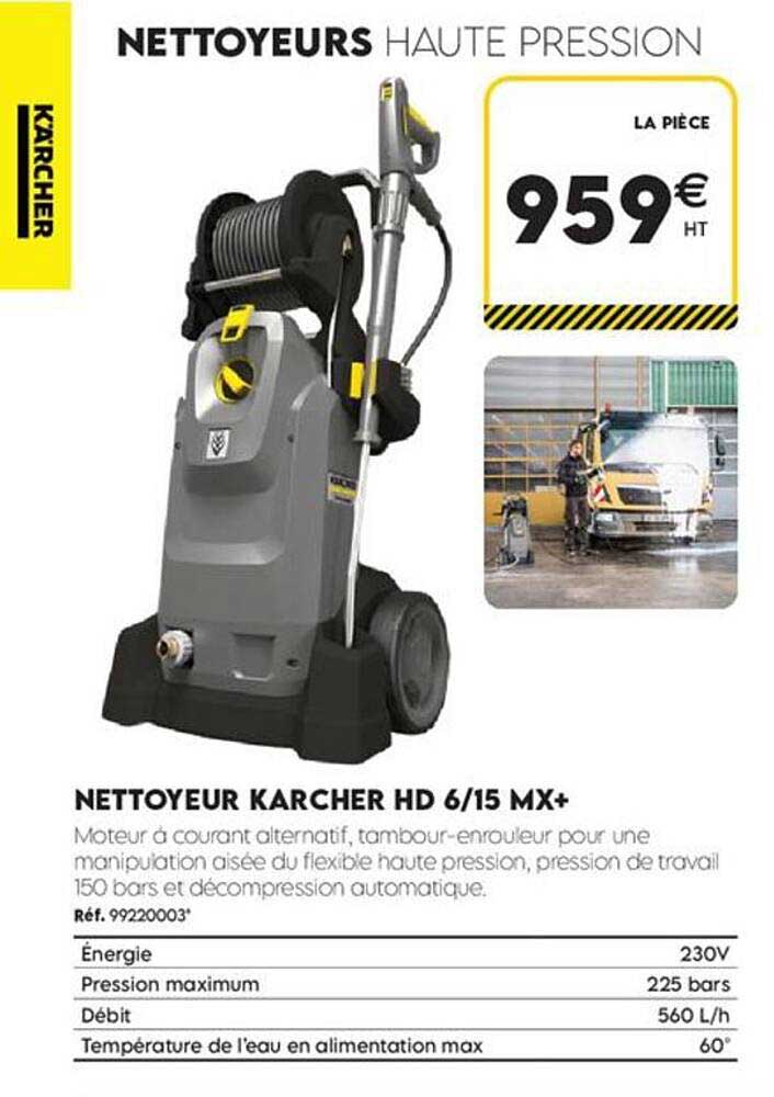 NETTOYEURS HAUTE PRESSION