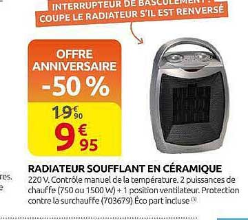 OFFRE ANNIVERSAIRE -50 %