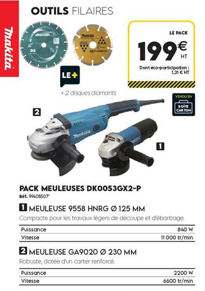 PACK MEULEUSES DK0053GX2-P