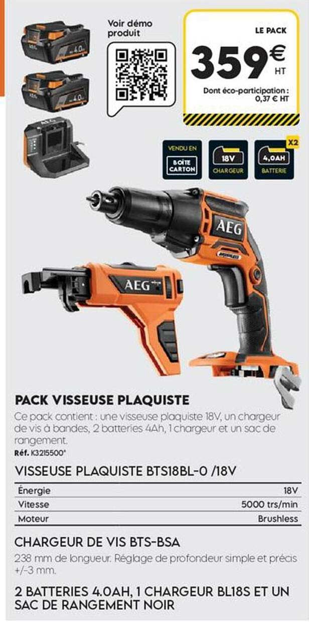 PACK VISSEUSE PLAQUISTE