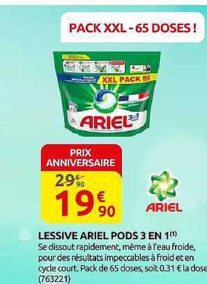 PACK XXL - 65 DOSES !