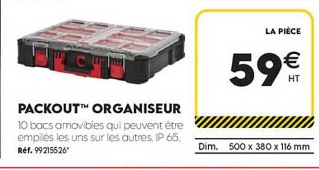 PACKOUT™ ORGANISEUR