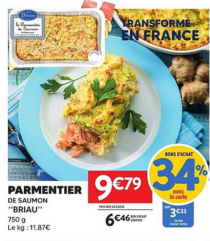 PARMENTIER DE SAUMON “BRIAU”