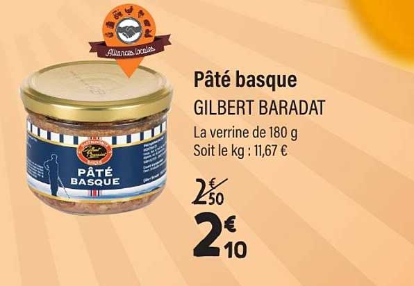Pâté basque GILBERT BARADAT