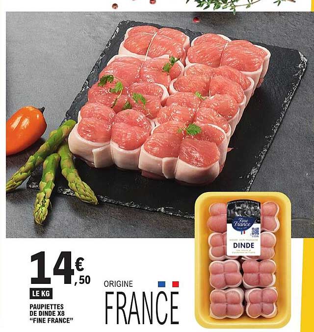 PAUPIETTES DE DINDE x8 “FINE FRANCE”