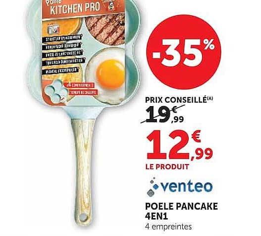 POELE PANCAKE 4EN1