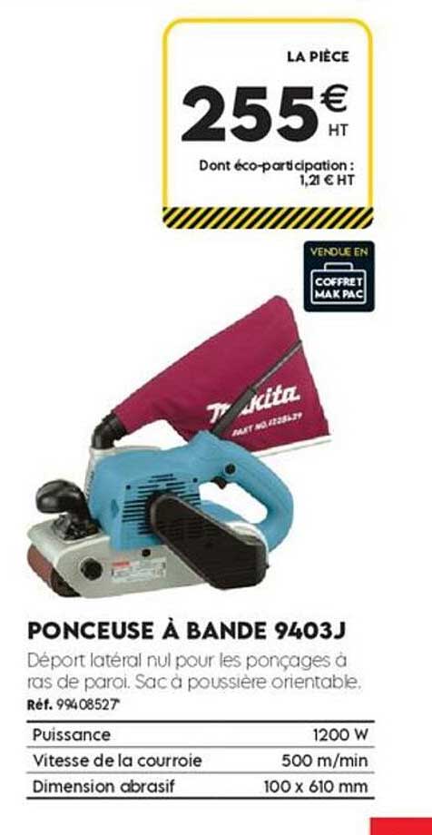 PONCEUSE À BANDE 9403J
