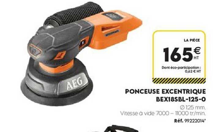 PONCEUSE EXCENTRIQUE BEX18SBL-125-0