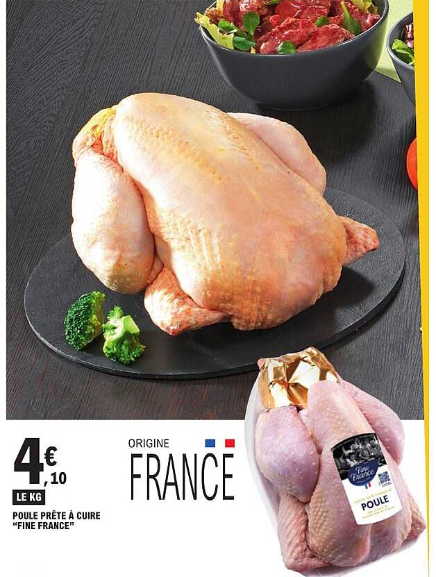 POULE PRÊTE À CUIRE “FINE FRANCE”