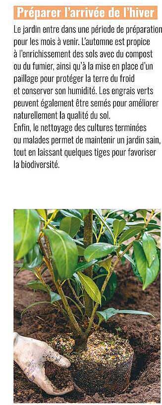 Préparer l’arrivée de l’hiver