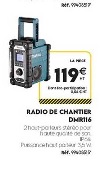 RADIO DE CHANTIER DMR116