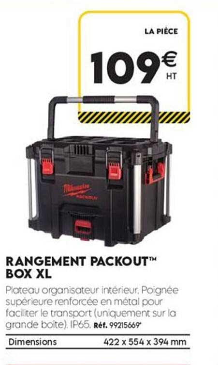 RANGEMENT PACKOUT™ BOX XL