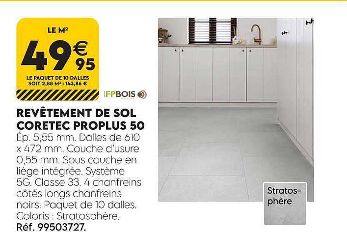 REVÊTEMENT DE SOL CORECTEC PROPLUS 50