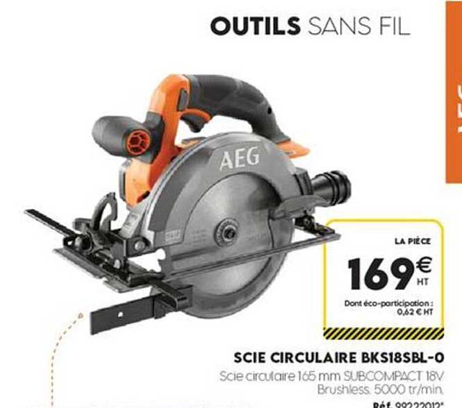 SCIE CIRCULAIRE BKS18SBL-0