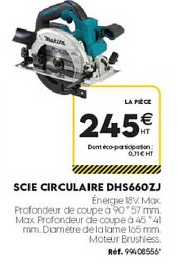 SCIE CIRCULAIRE DHS660ZJ