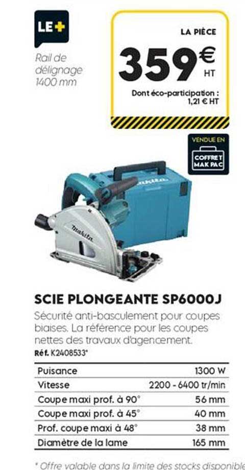 SCIE PLONGEANTE SP6000J