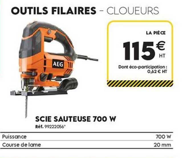 SCIE SAUTEUSE 700 W