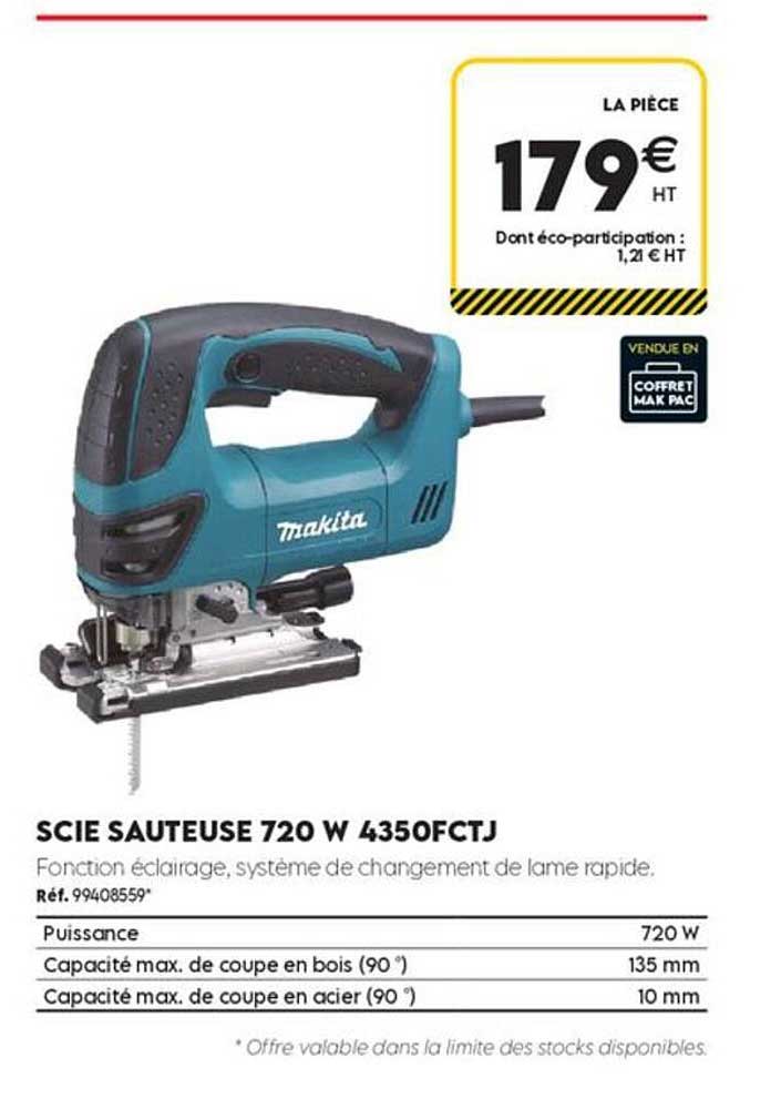 SCIE SAUTEUSE 720 W 4350FCTJ