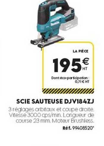SCIE SAUTEUSE DJV184ZJ