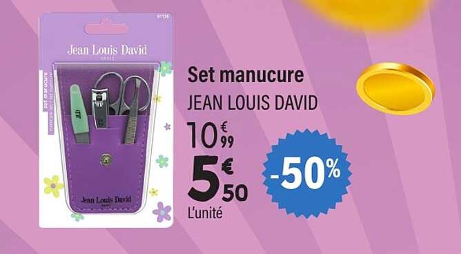 Set manucure JEAN LOUIS DAVID