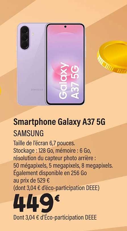 Smartphone Galaxy A37 5G