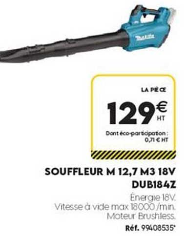 SOUFFLEUR M 12,7 M3 18V DUB184Z