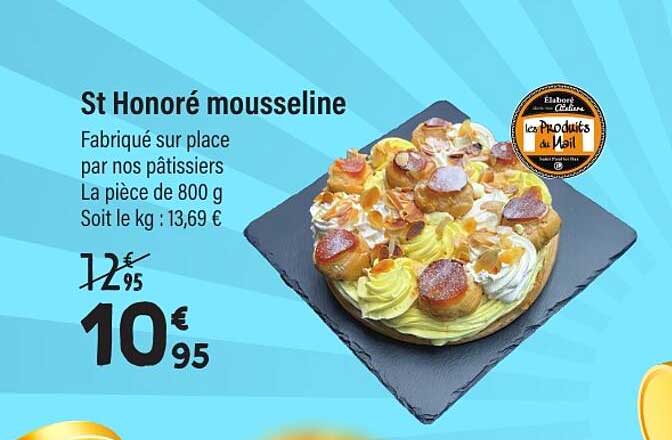 St Honoré mousseline