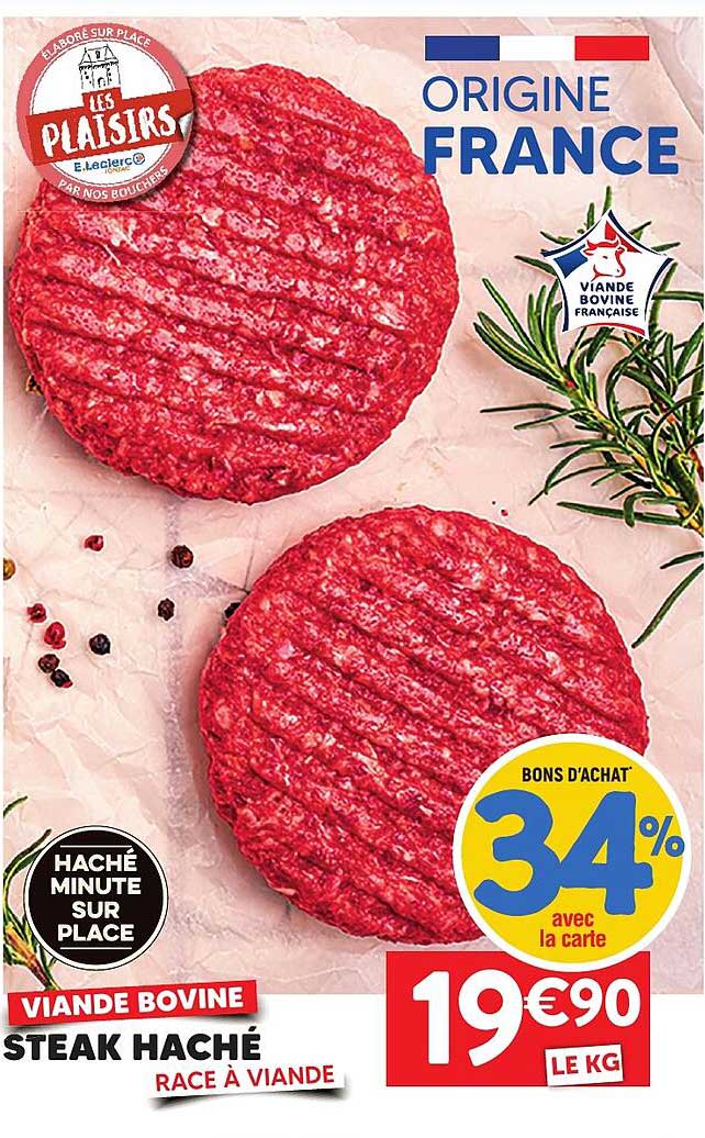 STEAK HACHÉ RACE À VIANDE