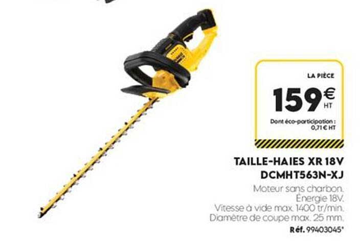 TAILLE-HAIES XR 18V DCMHT563N-XJ