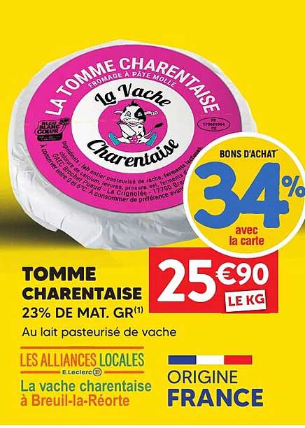 TOMME CHARENTAISE