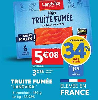 TRUITE FUMÉE “LANDVIKA”