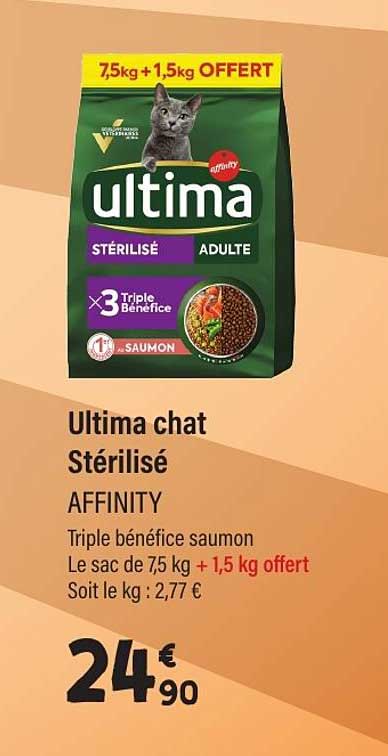 Ultima chat Stérilisé