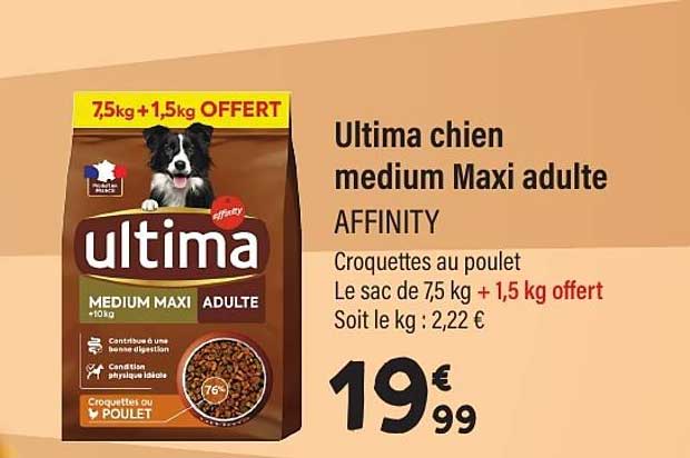 Ultima chien medium Maxi adulte