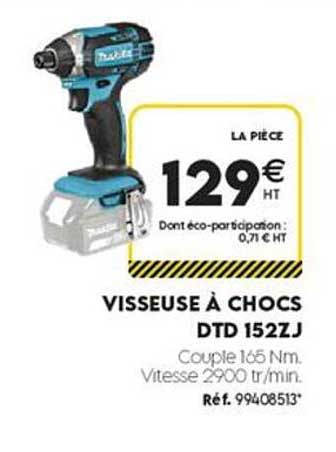 VISSEUSE À CHOCS DTD 152ZJ