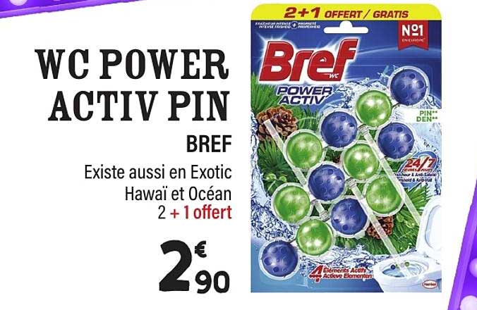 WC POWER ACTIV PIN BREF