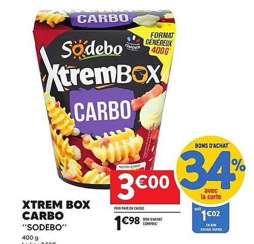 XTREM BOX CARBO “SODEBO”