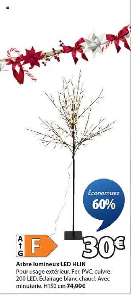 Arbre lumineux LED HLIN