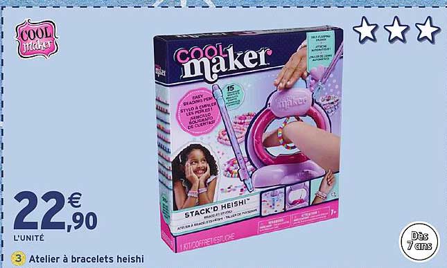 Atelier à bracelets heishi